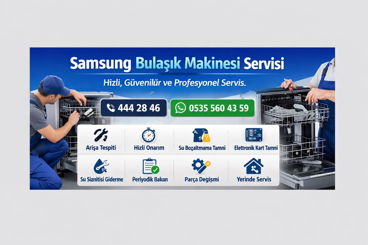 Samsung Bulaşık Makinesi Servisi